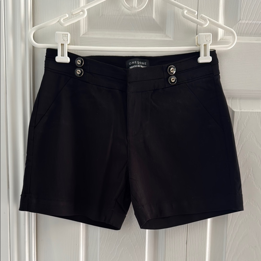 Juniors Black Shorts